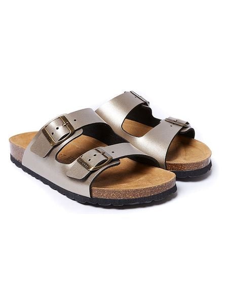 Mandel Klapki "Alberto" w kolorze brązowym rozmiar: 38. Brązowe klapki damskie Mandel, bez wzorów, bez obcasa. Za 121.99 zł.