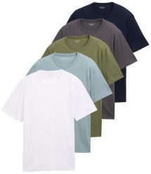 Męska Koszulka Tom Tailor Multipack T-shirt White 1047052 20000. Białe t-shirty męskie Tom Tailor, m, bez wzorów, bez kołnierzyka. W wyprzedaży za 119.99 zł.