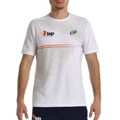 T-shirt S/sleeve Bullpadel Fang Men. Białe t-shirty damskie bullpadel, s, bez wzorów, bez kołnierzyka. Za 218.20 zł.