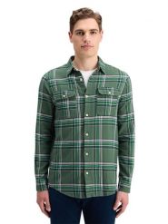 Scotch & Soda Koszula w kolorze zielonym rozmiar: L. Zielone koszule męskie Scotch & Soda, l, bez wzorów, z bawełny, bez kołnierzyka, bez ramiączek. Za 184.89 zł.