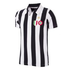 Koszulka piłkarska retro dla dorosłych Juventus 1960-61. Czarne t-shirty sportowe męskie COPA FOOTBALL, bez ramiączek, do piłki nożnej. Za 339.19 zł.