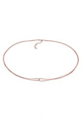 Elli Damski Choker Wenecki Infinity Przeplatany w srebrze 925 Sterling Silver Naszyjniki 1 ct. Szare naszyjniki damskie Elli, srebrne. Za 378.99 zł.