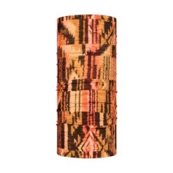 Komin dziecięcy Buff Original Ecostretch. Żółte szaliki dziecięce Buff, z elastanu, bez ramiączek. Za 40.49 zł.