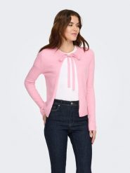 ONLY Kardigan w kolorze jasnoróżowym rozmiar: S. Różowe kardigany damskie Only, s, bez wzorów, z materiału. Za 100.04 zł.