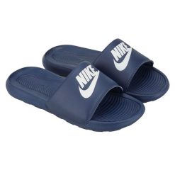 Klapki męskie Nike Victori One Slide. Białe klapki i japonki męskie Nike, z jeansu. Za 129.99 zł.