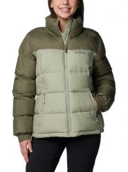 Columbia Kurtka zimowa "Pike Lake" w kolorze oliwkowo-zielonym rozmiar: S. Brązowe kurtki damskie Columbia, na zimę, s, bez wzorów, z puchu, bez kaptura. Za 311.85 zł.