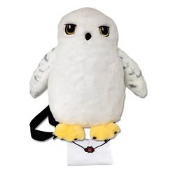 Pluszowy plecak Cyp Brands Harry Potter Hedwig. Białe plecaki męskie MBRANDS, bez wzorów. Za 181.50 zł.