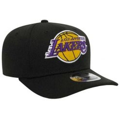 Czapka Z Daszkiem LA Lakers. Czarne czapki męskie New Era, bez wzorów. Za 194.99 zł.