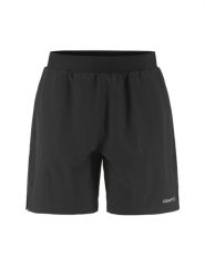 Craft ADV Essence 2-In-1 Shorts 2 M – spodenki treningowe z wewnętrznymi. Czarne szorty męskie Craft, z elastanu, bez kołnierzyka. Za 280.00 zł.