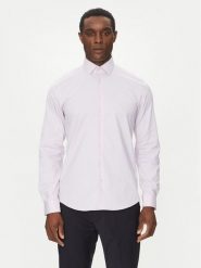 Calvin Klein Koszula K10K114298 Fioletowy Slim Fit. Fioletowe koszule męskie CALVIN KLEIN, m, bez wzorów, z syntetyku, bez kołnierzyka, bez ramiączek. Za 199.99 zł.