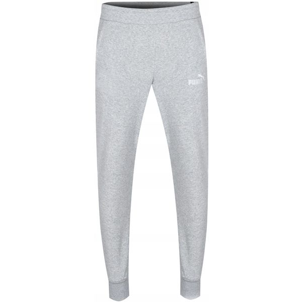 Spodnie Puma Ess 2 Col Logo Pants Tr Cl, Mężczyźni. Szare spodnie sportowe męskie Puma, z bawełny. Za 119.00 zł.