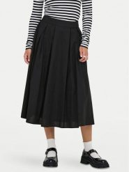 ONLY Spódnica trapezowa Maila 15369555 Czarny Regular Fit. Czarne spódniczki damskie Only, xl, bez wzorów, z bawełny, trapezowe. Za 179.99 zł.