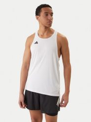 Adidas Koszulka techniczna Adizero Essentials IX2853 Biały Slim Fit. Białe t-shirty sportowe męskie Adidas, l, z syntetyku, bez ramiączek, do biegania. Za 109.99 zł.