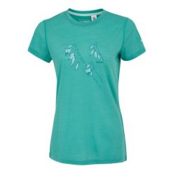 T-shirt Damski Kwiaty Escade. Niebieskie t-shirty damskie Regatta, xs, bez wzorów, z jersey, bez kołnierzyka. Za 115.99 zł.