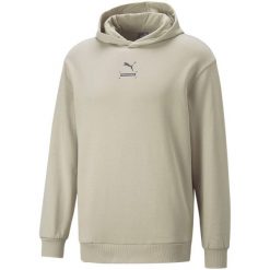 Bluza sportowa męska Puma Better Hoodie FL Pebble. Brązowe bluzy bez kaptura męskie Puma, bez wzorów, sportowe, bez kołnierzyka, bez ramiączek. Za 137.63 zł.