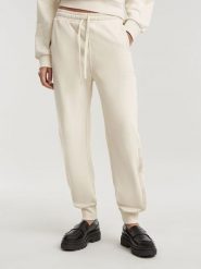 G-Star Spodnie dresowe w kolorze kremowym rozmiar: M. Brązowe spodnie dresowe damskie G-Star, m, bez wzorów, z bawełny. Za 191.42 zł.