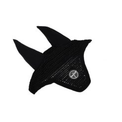 Czapka z muchą dla koni Freejump. Czarne czapki męskie FREEJUMP, bez wzorów, eleganckie. Za 335.50 zł.