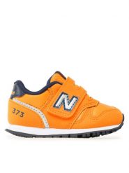 New Balance Sneakersy IZ373XH2 Pomarańczowy. Brązowe buty sportowe chłopięce New Balance, ze skóry, bez zapięcia. Za 229.00 zł.