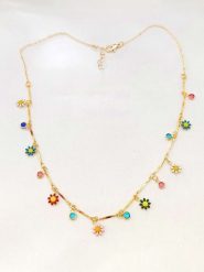 Atelier MIU Pozłacany naszyjnik z zawieszkami - dł. 41 cm rozmiar: onesize. Żółte naszyjniki damskie atelier MIU, pozłacane. Za 52.99 zł.