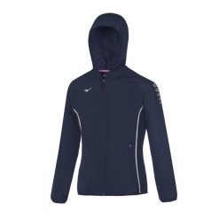 Kurtka damska Mizuno micro. Czarne kurtki damskie Mizuno, xs, bez wzorów, z materiału, bez kaptura. Za 233.50 zł.