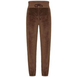 Spodnie Deha Polar Fleece Pants With Scuba Inserts Damskie. Brązowe spodnie materiałowe damskie Deha, bez wzorów, z elastanu, sportowe. Za 416.99 zł.