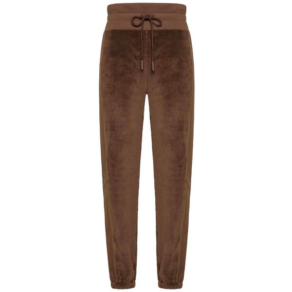 Spodnie Deha Polar Fleece Pants With Scuba Inserts Damskie. Brązowe spodnie materiałowe damskie Deha, bez wzorów, z elastanu, sportowe. Za 416.99 zł.