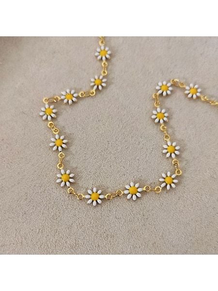 Nakkash Pozłacany naszyjnik z elementami ozdobnymi - dł. 40 cm rozmiar: onesize. Żółte naszyjniki damskie Nakkash, pozłacane. Za 78.47 zł.