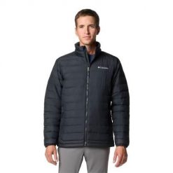 Kurtka uniwersalna męska Columbia Powder Lite Ii. Czarne kurtki męskie Columbia, m, bez wzorów, z syntetyku, klasyczne, bez kaptura. Za 589.99 zł.