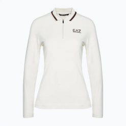 Longsleeve damski EA7 Emporio Armani Golf Pro Polo. Brązowe golfy damskie EA7 Emporio Armani, m, bez wzorów, z elastanu, bez ramiączek. Za 439.99 zł.
