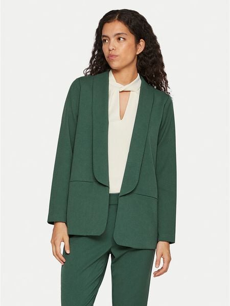 Vila Marynarka Varone 14090069 Zielony Regular Fit. Zielone marynarki i żakiety damskie Vila, bez wzorów, z syntetyku. Za 149.99 zł.