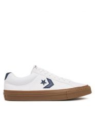 Converse Tenisówki Sport Casual A13493C Biały. Białe trampki i tenisówki męskie Converse, bez wzorów, z materiału, bez zapięcia. Za 189.99 zł.