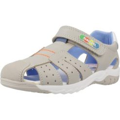 Sandały PABLOSKY 055750P Szary. Szare sandały damskie Pablosky, bez wzorów, ze skóry, bez obcasa. Za 261.99 zł.