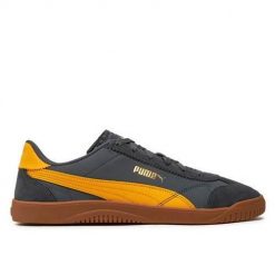 Buty do chodzenia męskie Puma Club 5v5 Lux Og. Szare buty sportowe na co dzień męskie Puma, z gumy, bez zapięcia, trekkingowe. Za 197.40 zł.
