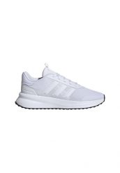 Buty męskie adidas X_PLR Path - białe, tekstylne, Cloudfoam. Białe obuwie do biegania damskie Adidas, Adidas X_plr. Za 220.99 zł.