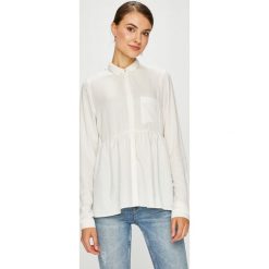 Review - Koszula. Białe koszule damskie Review, m, bez wzorów, z materiału, casualowe, bez kołnierzyka, bez ramiączek. W wyprzedaży za 119.90 zł.