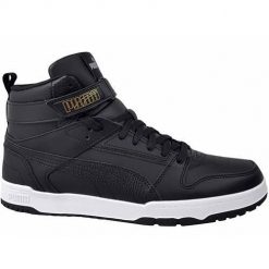 Buty do chodzenia męskie Puma Rbd Game. Czarne buty sportowe na co dzień męskie Puma, z gumy, bez zapięcia, trekkingowe. Za 424.00 zł.