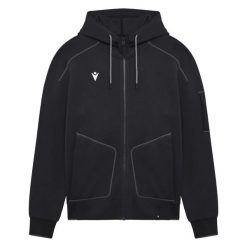 Bluza z kapturem Macron Icon Skiros. Czarne bluzy z kapturem męskie Macron, l, z bawełny. Za 421.50 zł.