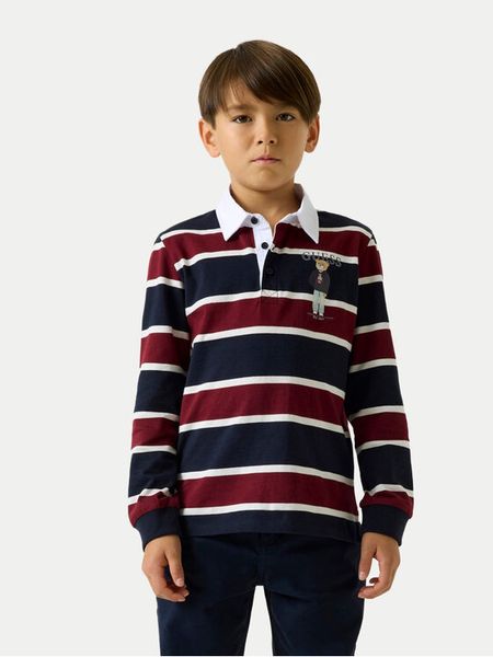 Guess Polo L6YP08 K4003 Kolorowy Regular Fit. T-shirty chłopięce Guess, z aplikacjami, z bawełny, bez ramiączek. Za 194.99 zł.