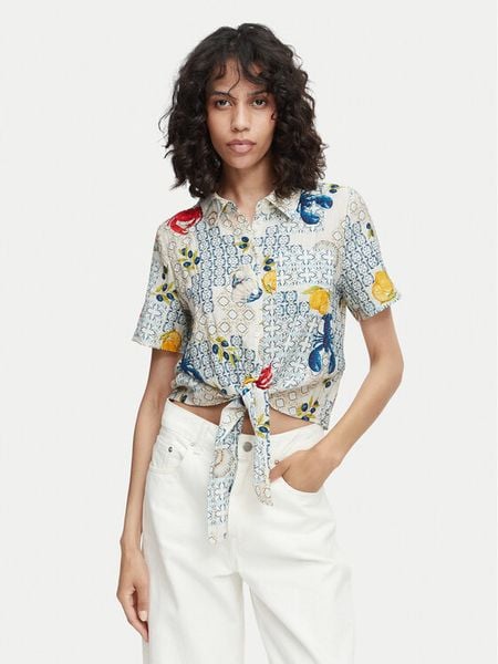 Vero Moda Koszula Valentina 10351011 Kolorowy Regular Fit. Koszule damskie Vero Moda, s, bez wzorów, z syntetyku, bez kołnierzyka, bez ramiączek. Za 159.99 zł.