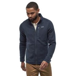 Bluza trekkingowa męska Patagonia Better Sweater Fleece. Czarne bluzy bez kaptura męskie Patagonia, m. Za 529.99 zł.