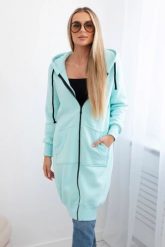 Bluza ocieplana długa z kapturem. Bluzy z kapturem damskie KESI, l, z bawełny. Za 326.23 zł.