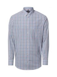OLYMP Luxor modern Fit Koszula Mężczyźni Modern Fit Bawełna biały|wielokolorowy, 43. Białe koszule męskie OLYMP Luxor modern Fit, m, bez wzorów, z bawełny, bez kołnierzyka, bez ramiączek. Za 279.95 zł.