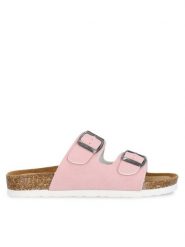 CRUZ Klapki Whitehill CR151945 Różowy. Czerwone klapki damskie CRUZ, bez wzorów, ze skóry, bez obcasa. Za 169.99 zł.