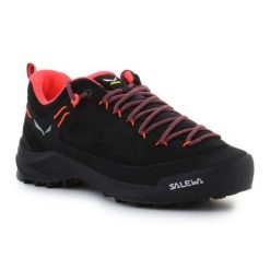 Buty Salewa Ws Wildfire Leather 61396-0936 czarne. Czarne obuwie trekkingowe damskie . Za 898.36 zł.