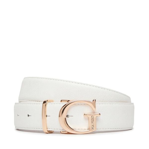 Pasek Damski Guess. Białe paski damskie Guess, z aplikacjami. Za 249.99 zł.