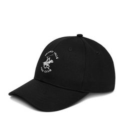 Czapka z daszkiem Beverly Hills Polo Club. Czarne czapki z daszkiem damskie Beverly Hills Polo Club, bez wzorów. Za 79.99 zł.