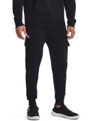 Under Armour Spodnie dresowe "Rival" w kolorze czarnym rozmiar: XL. Czarne spodnie dresowe męskie Under Armour, bez wzorów, z dresówki. Za 131.74 zł.