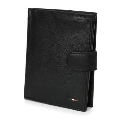 Zestaw męski skórzany premium Beltimore portfel pasek T94 : Kolory - czarny, Rozmiar pasków - r.105-120 cm. Czarne paski męskie bez wzorów. Za 137.49 zł.