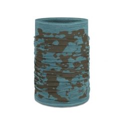 Ciepły komin merino Buff Prints Usty. Żółte szaliki i kominy damskie Buff, na zimę, bez wzorów, z wełny. Za 126.99 zł.