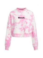 Bench Bluza "Janey" w kolorze różowo-białym rozmiar: 40. Białe bluzy bez kaptura damskie Bench, z bawełny. Za 79.77 zł.